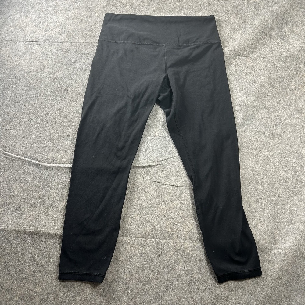 Athleta Ultra High Rise Elation 7/8 Tight Medium Black Powervita Yoga Leggings